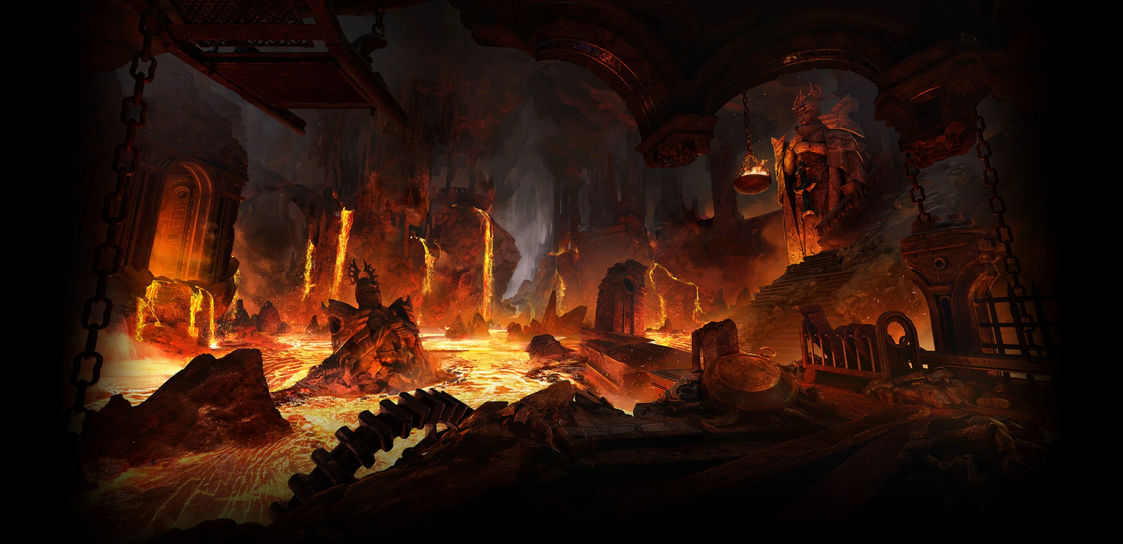 Загрузочный экран с Гримфорджем