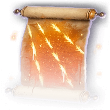 Scroll of Scorching Ray Faded