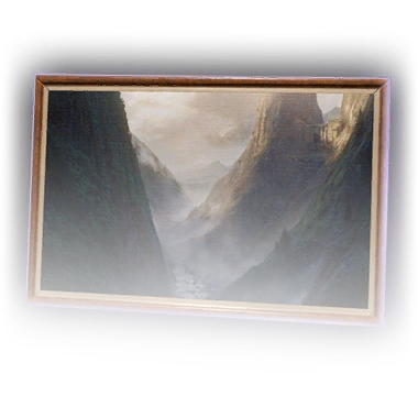 Painting Landscape H Faded