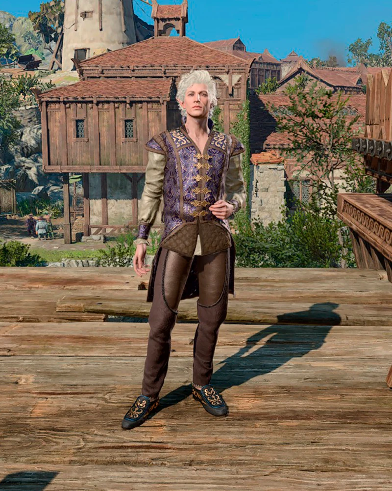 Вышитый костюм