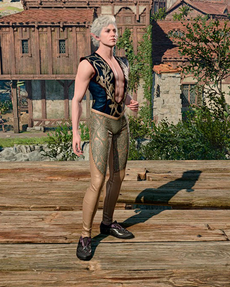 Анархический синий наряд