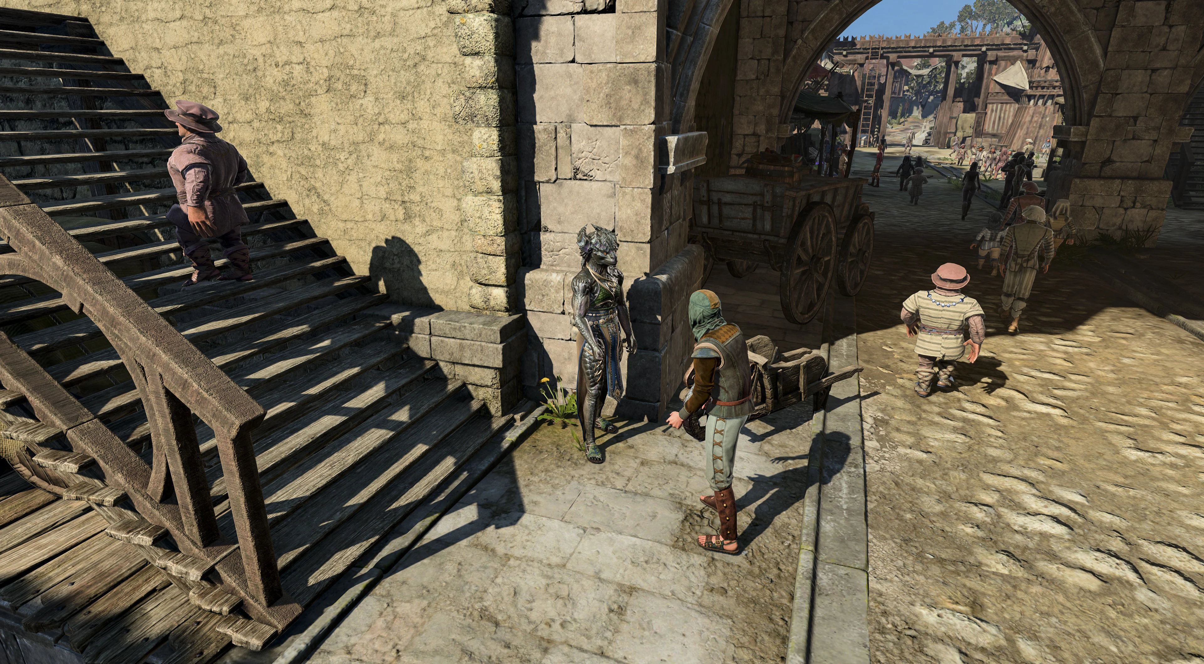 Суризана и  на улице