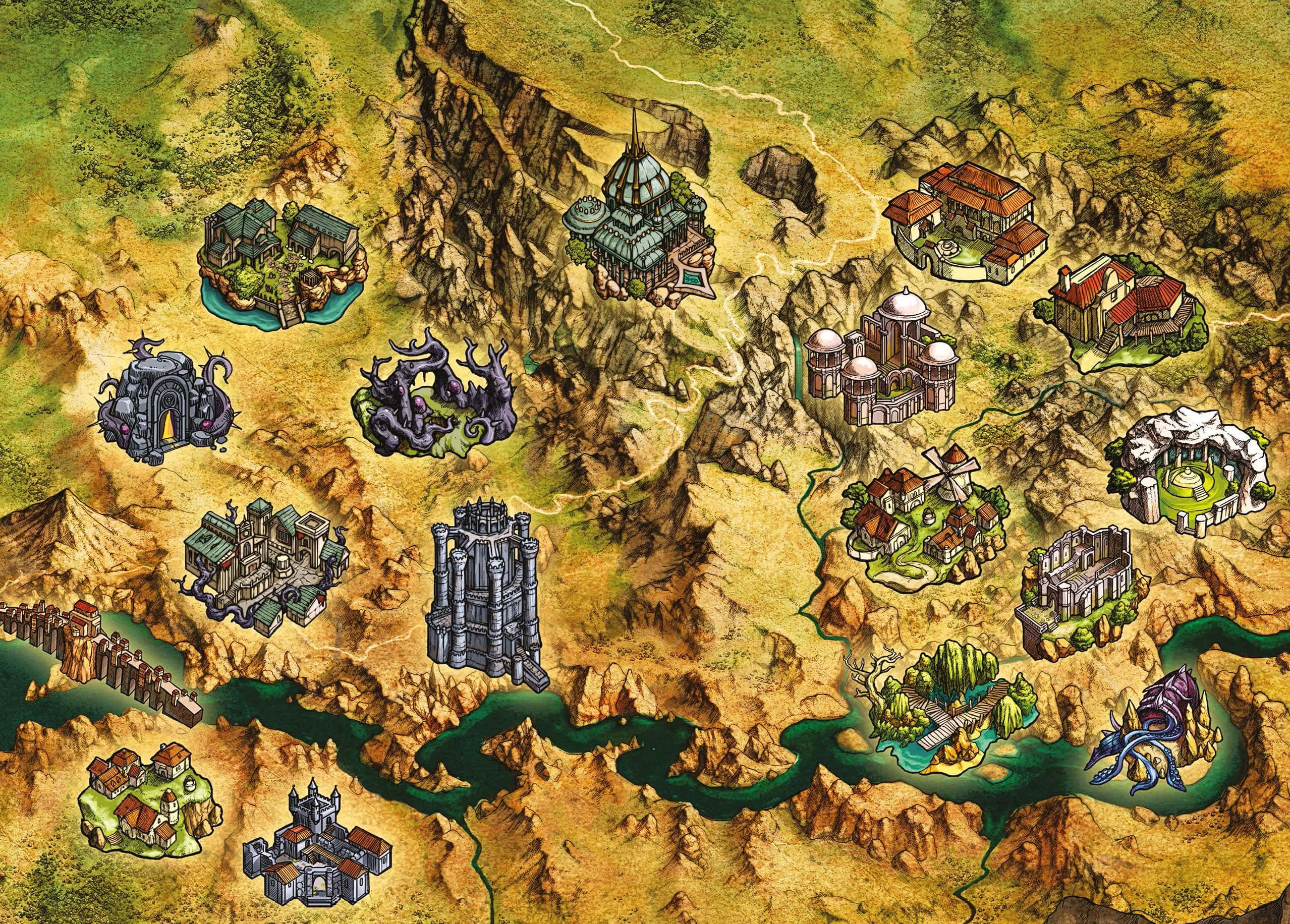 Розиморн на общей карте 1-го и 2-го актов