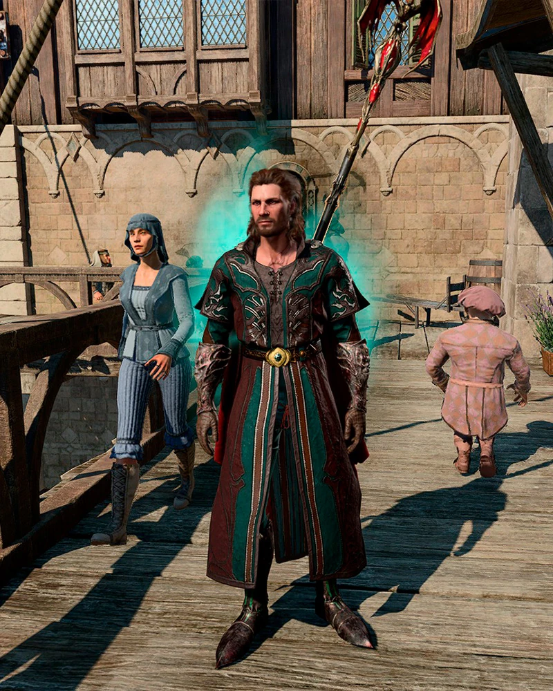 Фейская зеленая и серо-коричневая краска