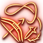 Иконка Действие Бард Режущий Росчерк(Дальний)