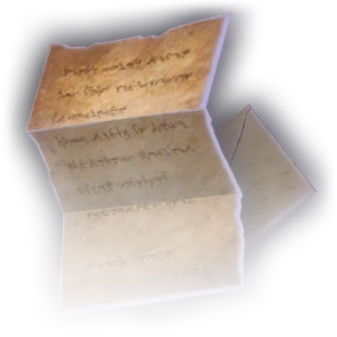 Paper Letter B Faded