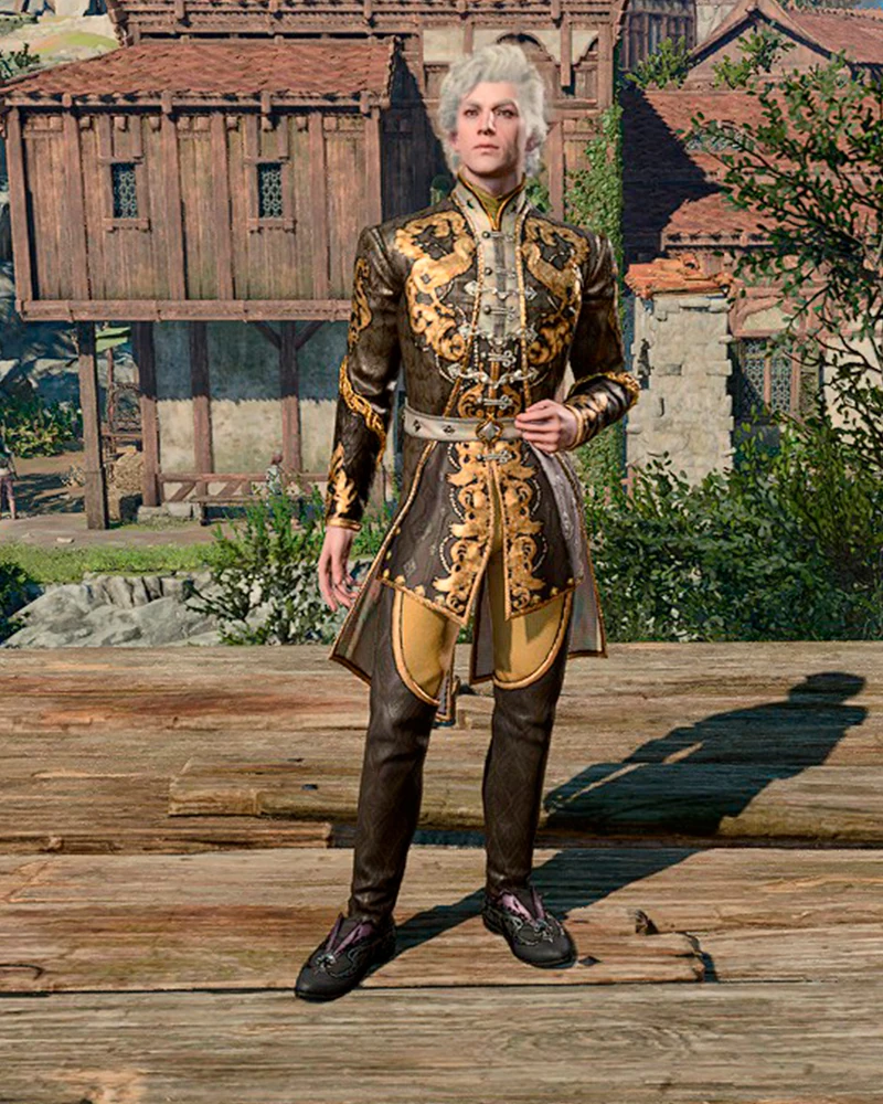 Выдающийся обсидиановый наряд