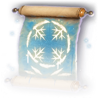 Scroll of Otiluke's Freezing Sphere Faded