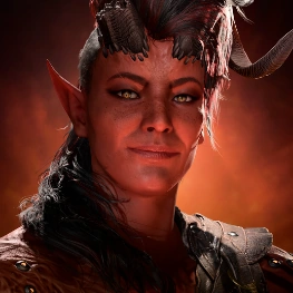 Портрет Карлах BG3