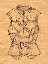 Leather Armor 2B2 item artwork BG2