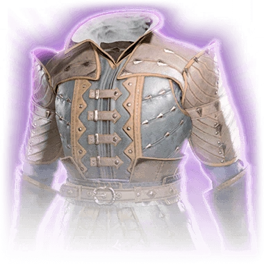 Элегантный клепаный кожаный доспех