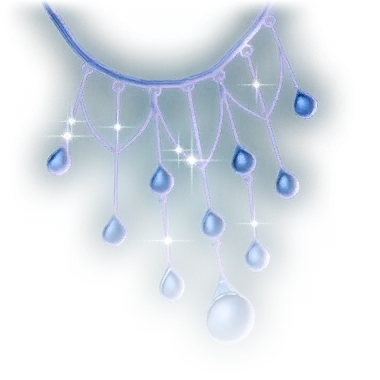 Amulet Necklace B Silver A Faded