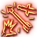 Иконка Действие Обезоруживающая Атака (Дистанционная)