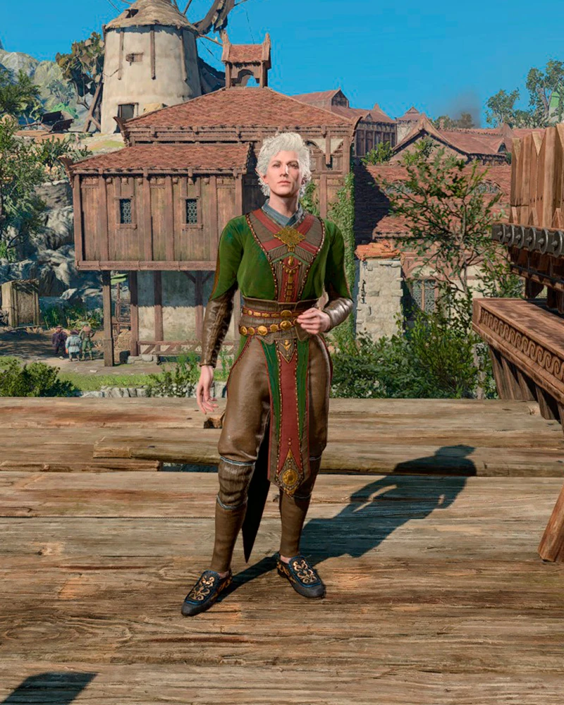 Убранство арфистки