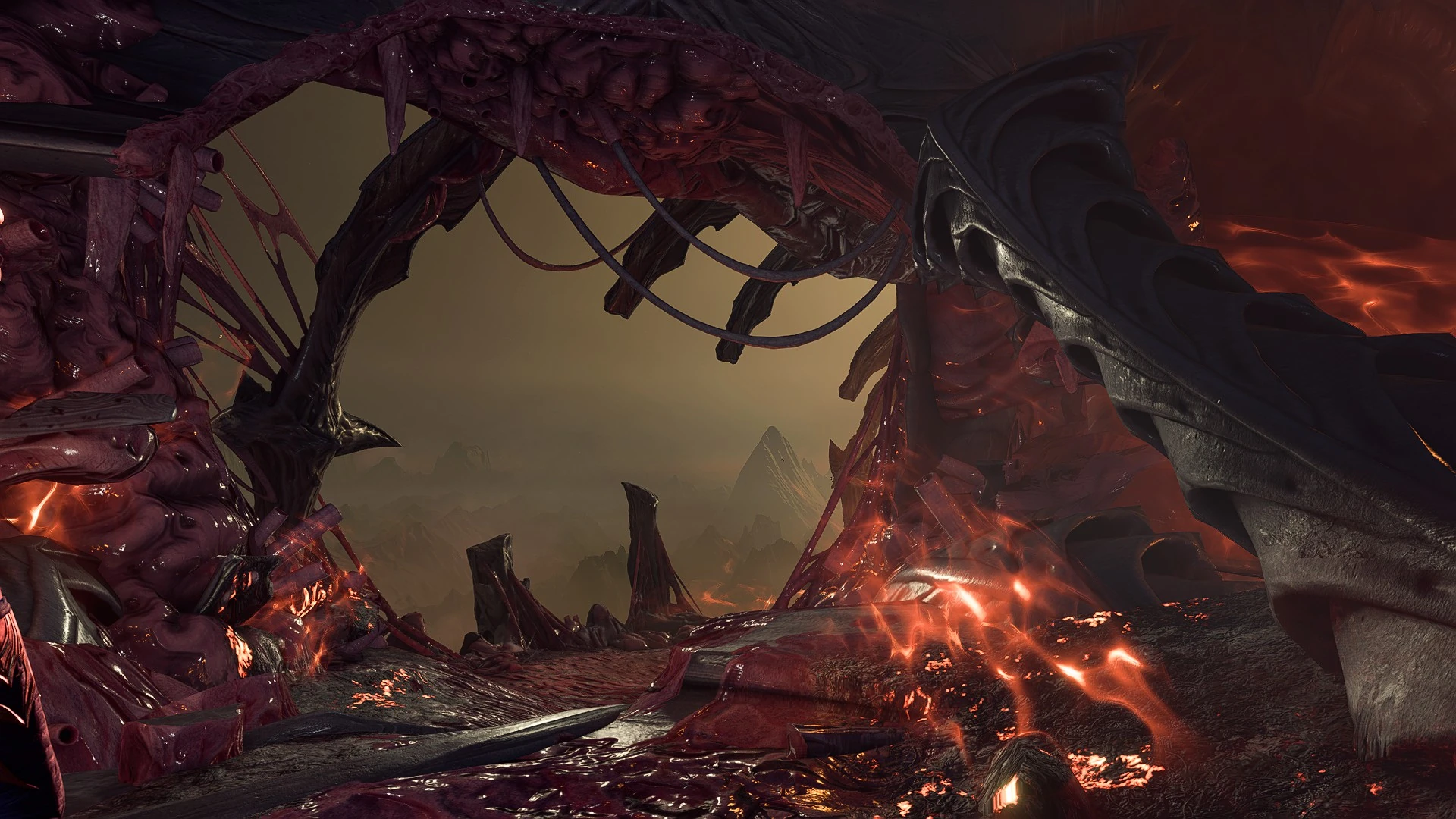 Пробоина с видом на