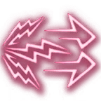 Отбрасывающий разряд иконка