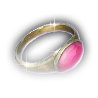 Ring B Gem A Gold Faded