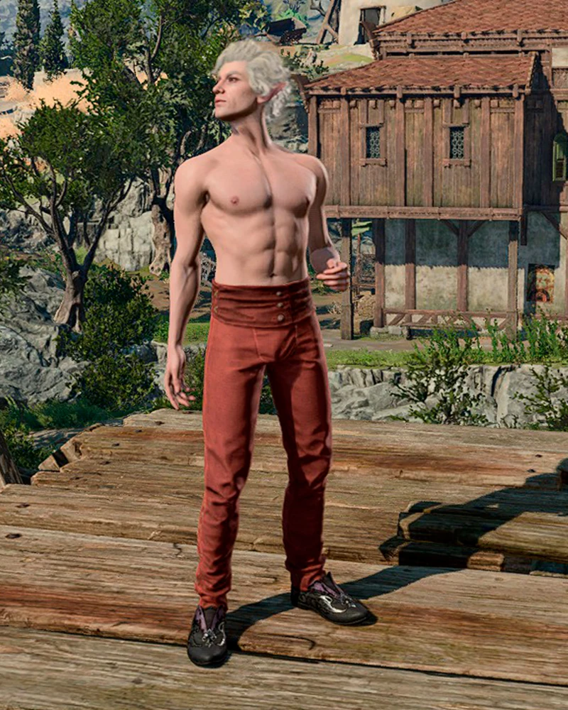 Темные штаны