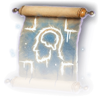 Scroll of Detect Thoughts Faded