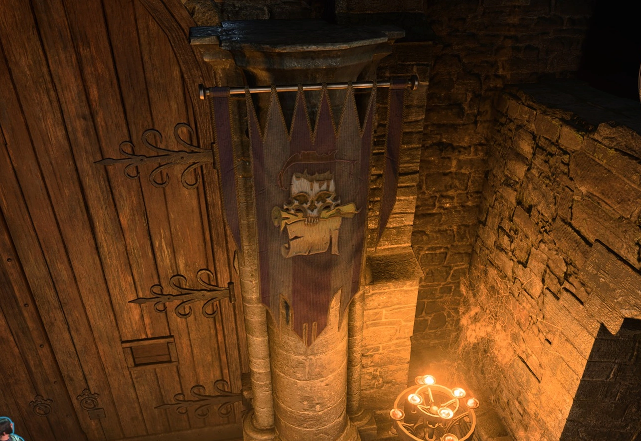 Знак Джергала на знамени в Темном склепе скриншот