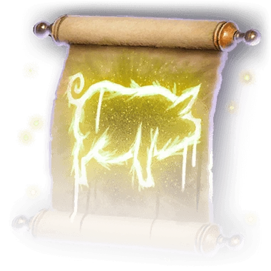 Scroll of Grease Faded