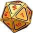 Dice roll 20 mini