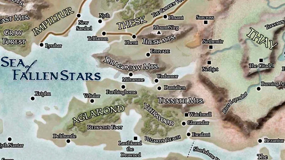 Карта Юирвуда