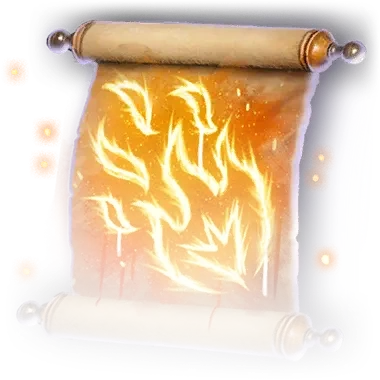 Scroll of Firebolt Faded