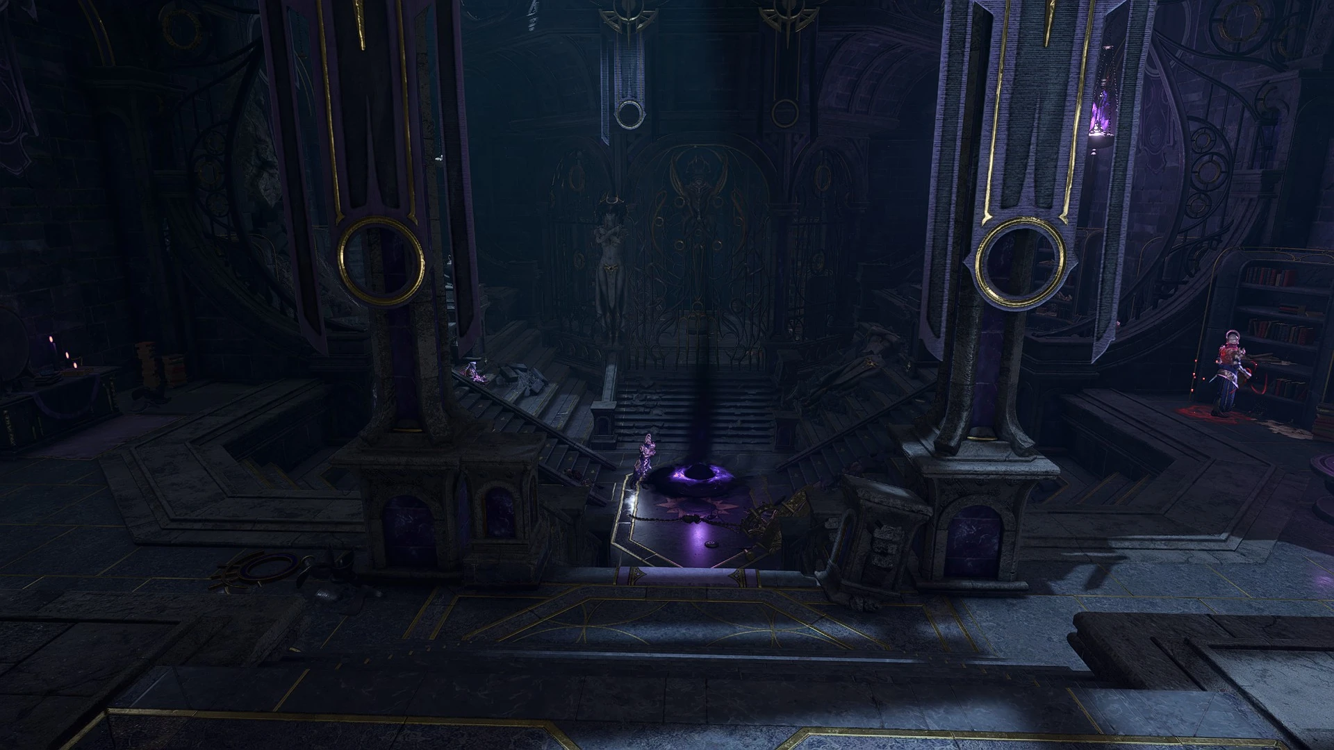  в центре Библиотеки Безмолвия