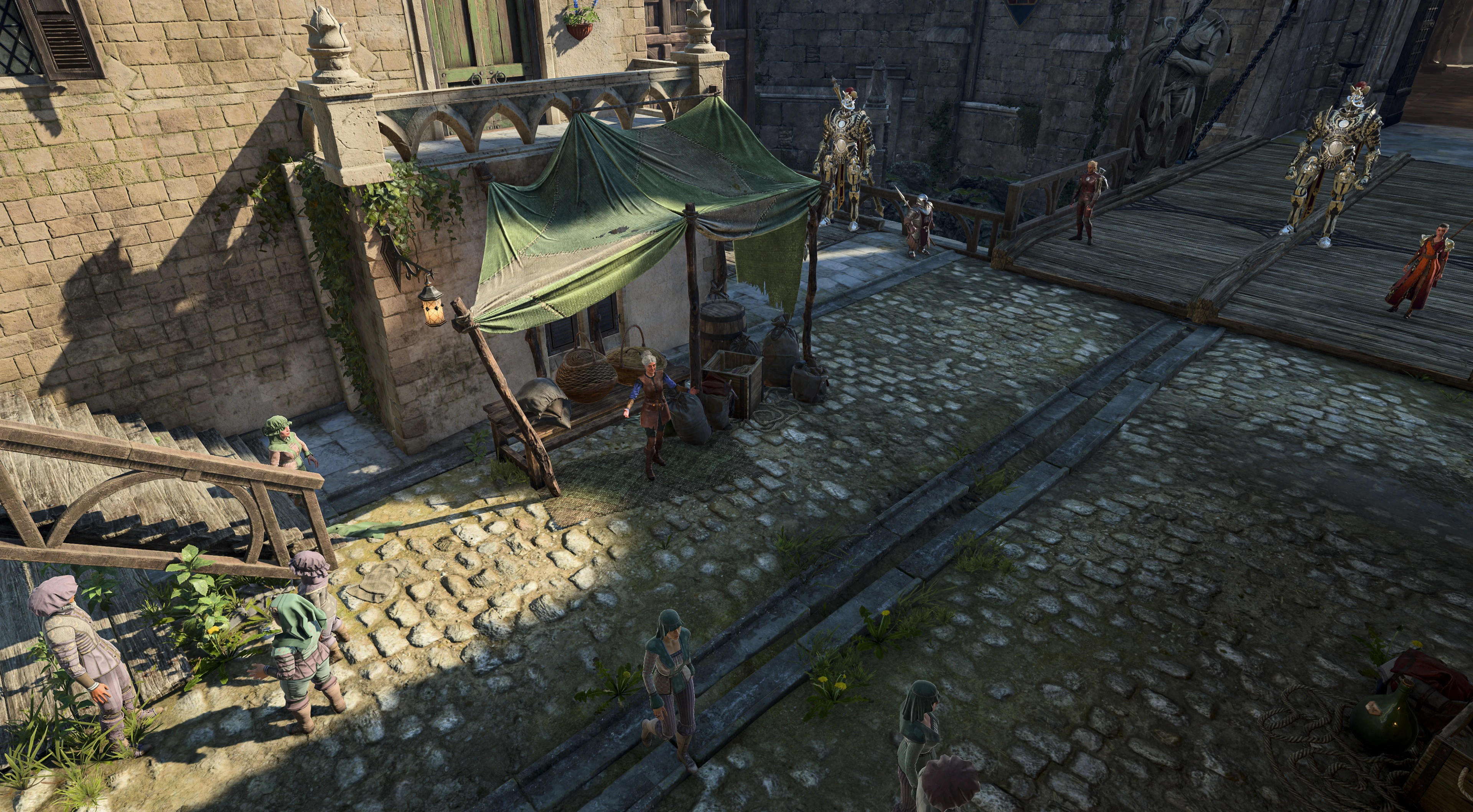 Глинда у своей лавки