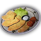 Иконка Тарелка картофельных лепешек