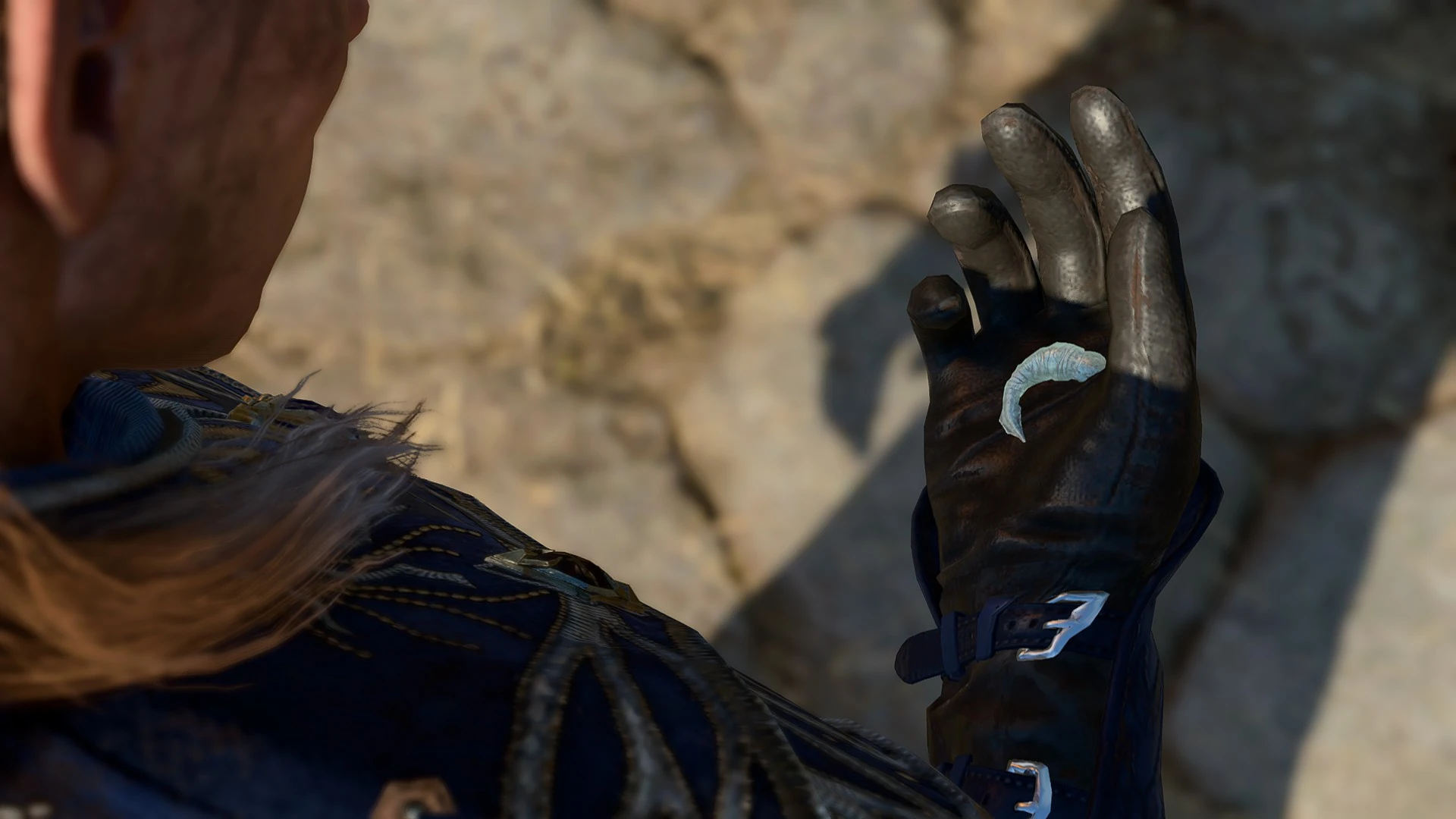 Тронутая астралом личинка