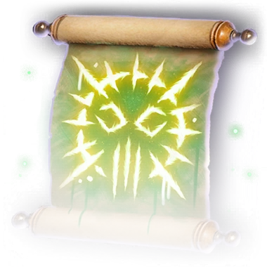 Scroll of Circle of Death Faded