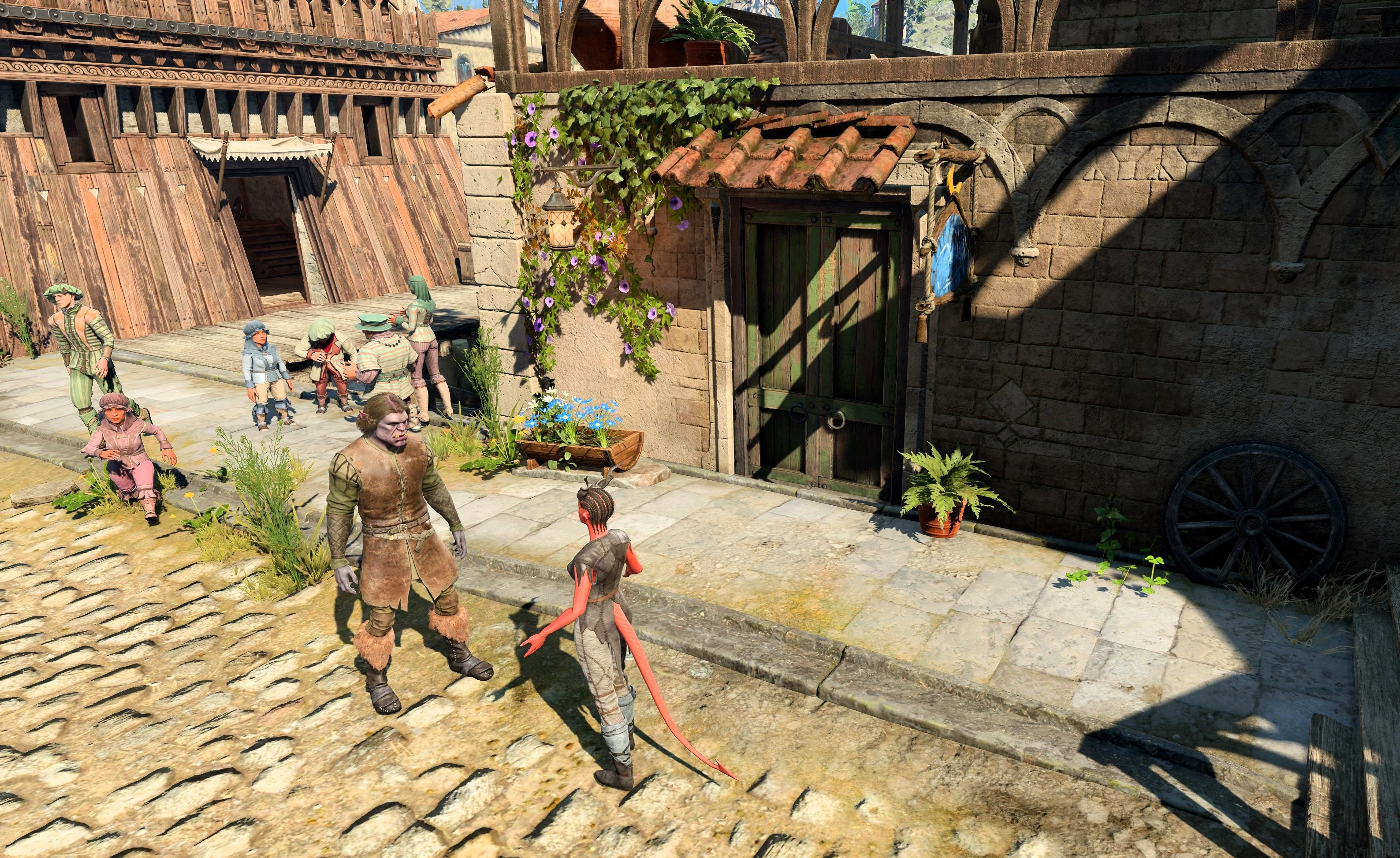 Рилия и Крэк напротив