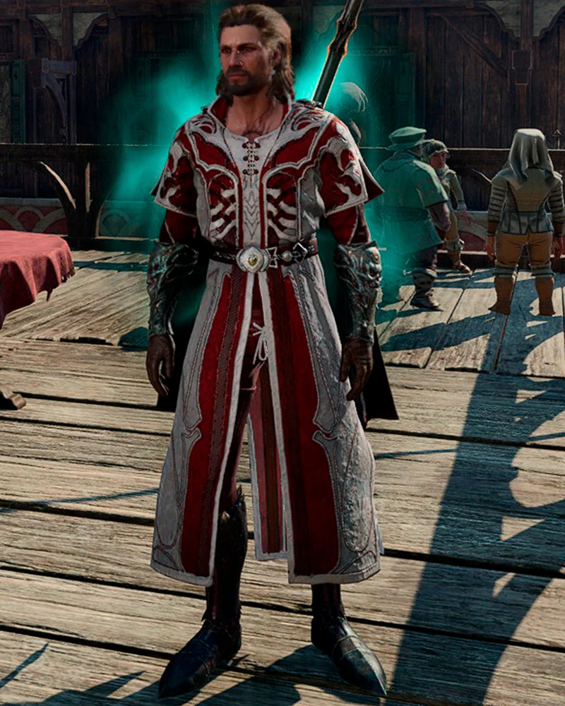 Белая и алая краска