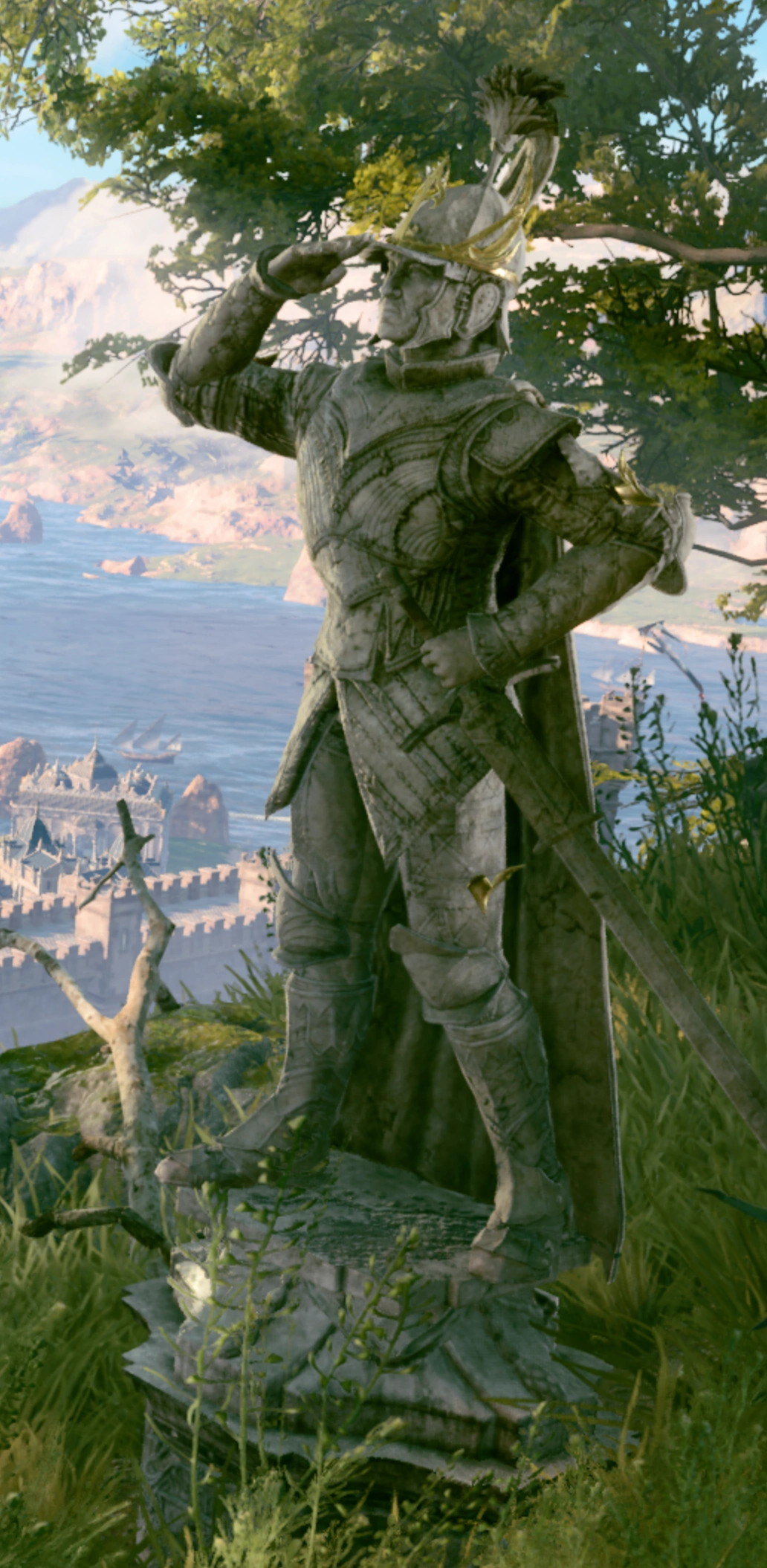 Статуя Балдурана около Врат Балдура