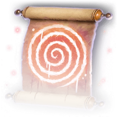 Scroll of Hypnotic Pattern Faded