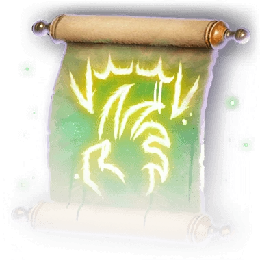 Scroll of Vampiric Touch Faded