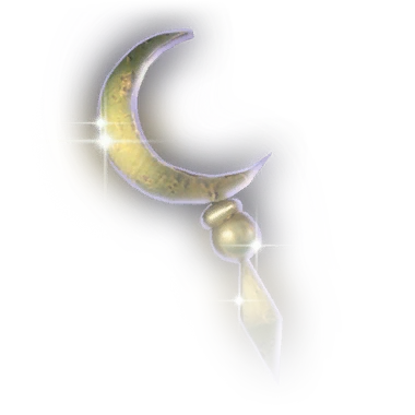 Серьга в виде полумесяца