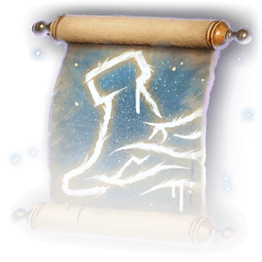 Scroll of Misty Step Faded