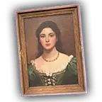 Портрет румяной незнакомки иконка