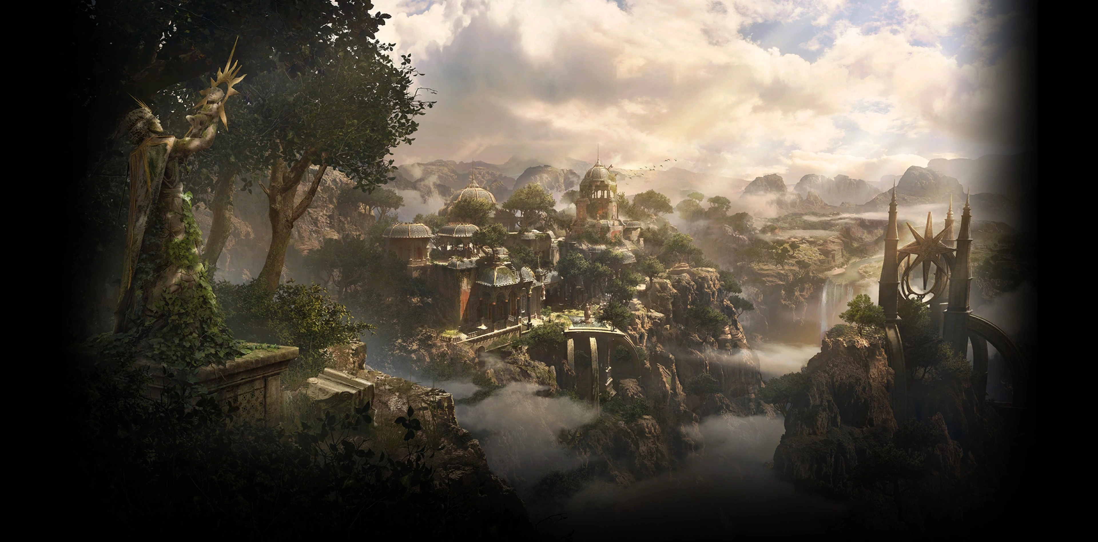 Загрузочный экран Обители Розиморн и к ней