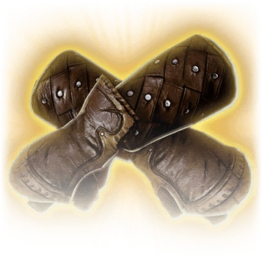 Gloves Leather 2 Faded