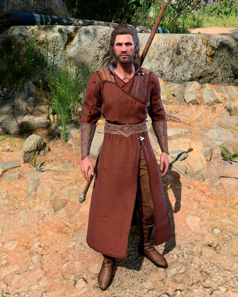 Грязно-красная краска