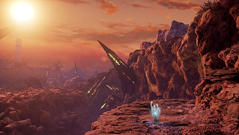 Высохшие желоба