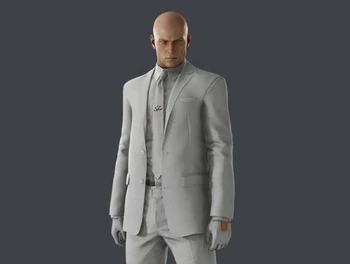 Премиальный белый костюм