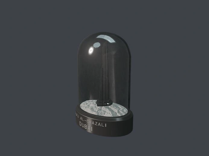 Снежный шар Бурдж Аль-Газали