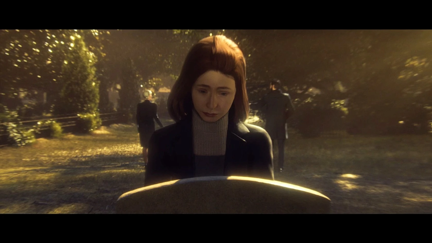 На могиле брата