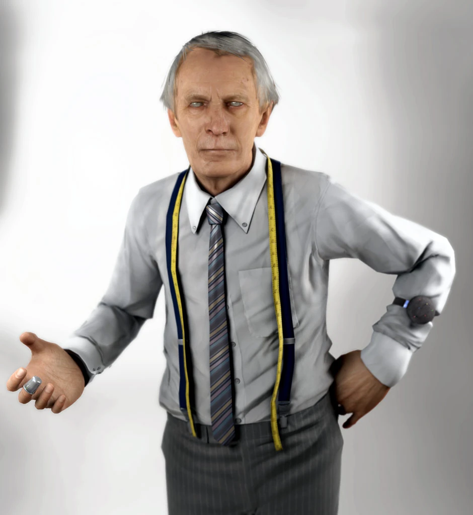 Tommy Clemenza character render