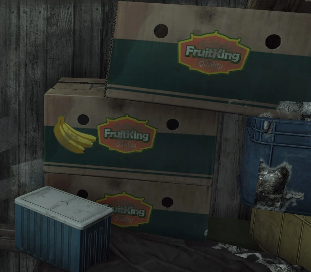 Empty FruitKing packages in Colorado.